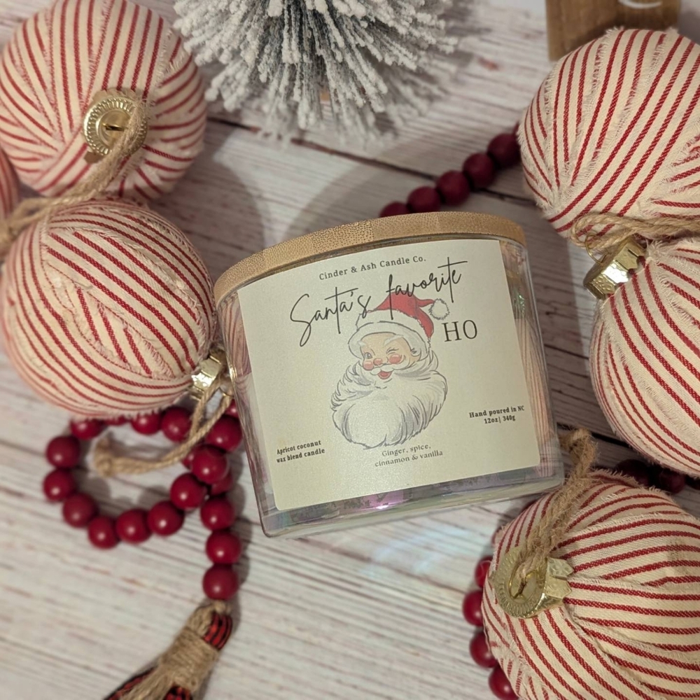 Santa's favorite HO candle!